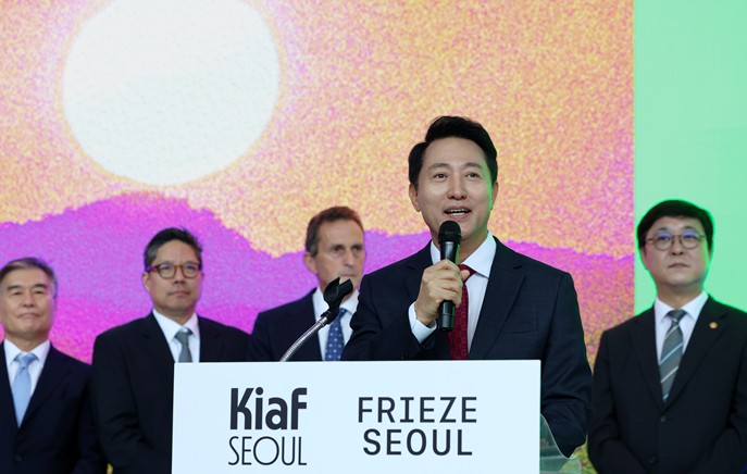 오세훈 시장, 2일 ‘2026 키아프·프리즈 서울’ 개막행사 참석  기사 이미지